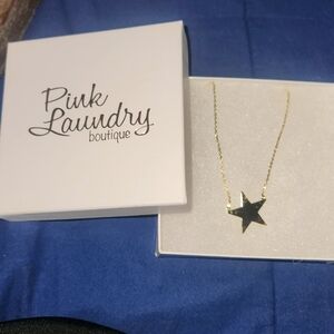 NWT Gold Star Necklace